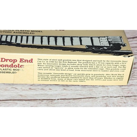 Proto 2000 Series 52' 6" Drop End Mill Gondola -HO Scale Factory Assembled Train - Picture 11 of 14
